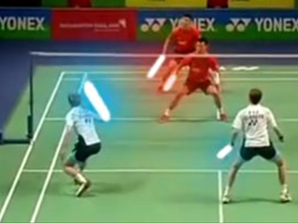Badminton, the sport of Jedi